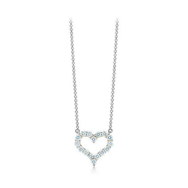 Large Diamond Heart Pendant - Armans Fine Jewellery