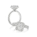 Valeria Cushion Engagement Ring - Armans Fine Jewellery
