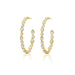 Angelina Diamond Hoops - Armans Fine Jewellery
