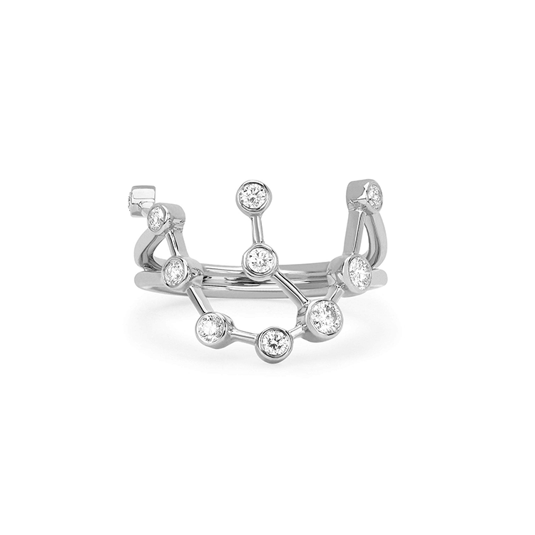 Aquarius Constellation Ring - Armans Fine Jewellery