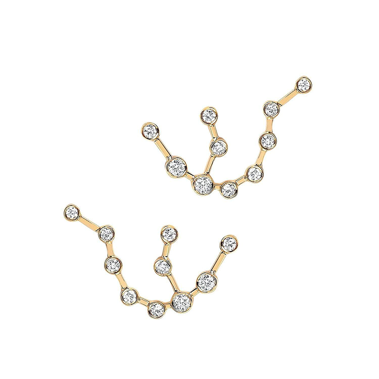 Aquarius Diamond Constellation Studs - Armans Fine Jewellery
