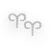 Aries Diamond Zodiac Studs - Armans Fine Jewellery