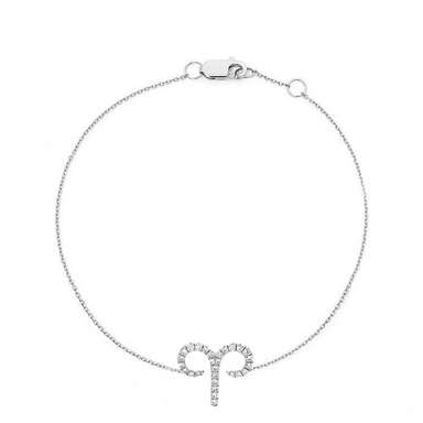 Aries Diamond Zodiac Bracelet - Armans Fine Jewellery
