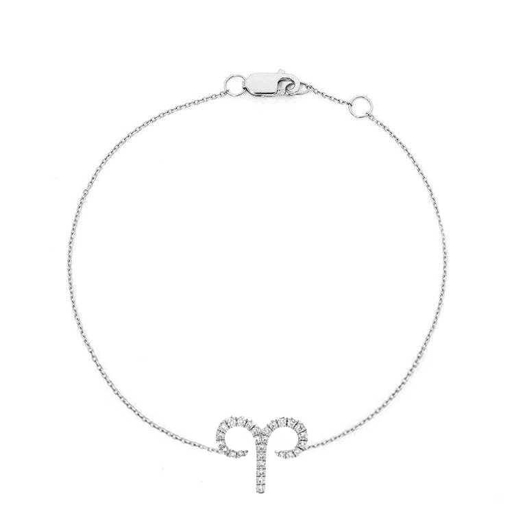 Aries Diamond Zodiac Bracelet - Armans Fine Jewellery