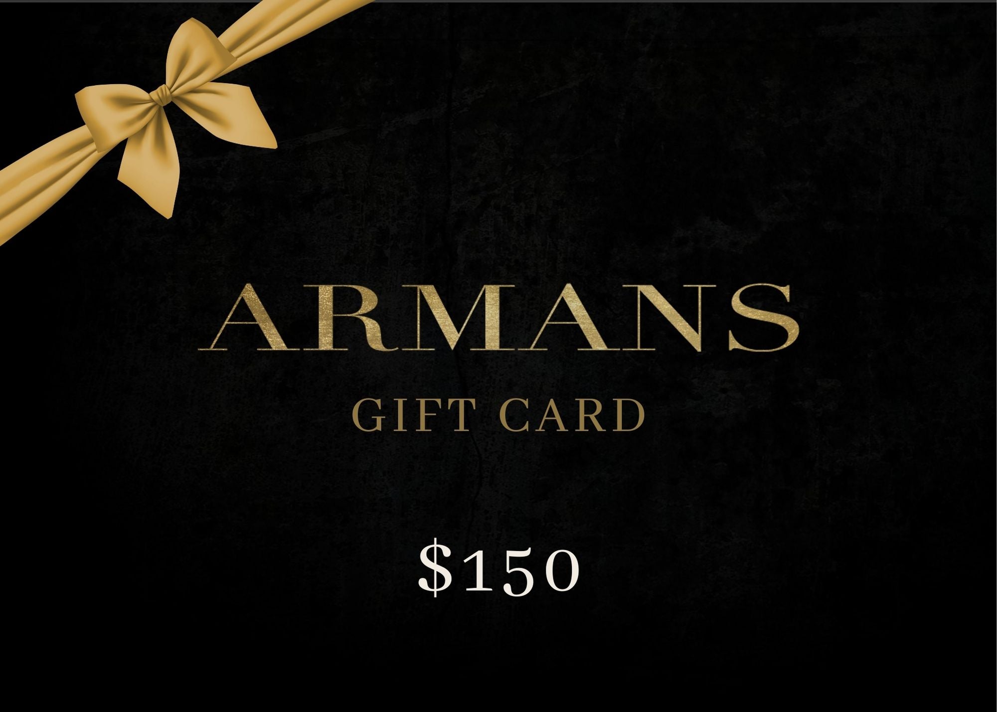 Gift Card Special Voucher Armans Fine Jewellery