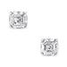 Asscher Diamond Studs - Armans Fine Jewellery