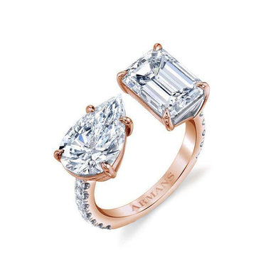 Ava Two Stone Engagement Ring - Armans Fine Jewellery