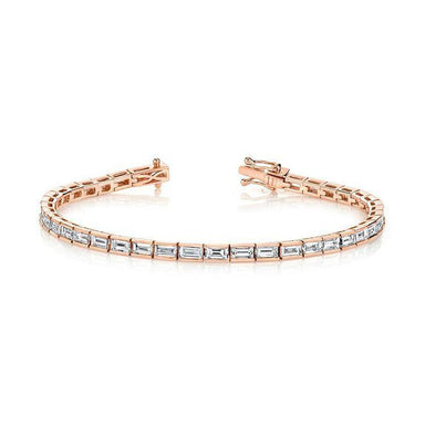 Baguette Diamond Tennis Bracelet - Armans Fine Jewellery