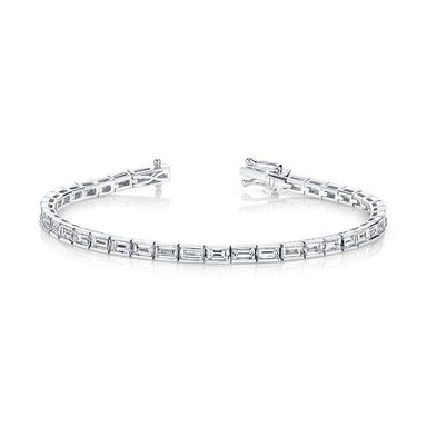 Baguette Diamond Tennis Bracelet - Armans Fine Jewellery