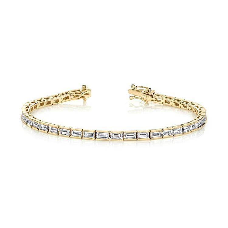 Baguette Diamond Tennis Bracelet - Armans Fine Jewellery