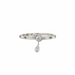 Bezel Set Diamond Dangle Ring - Armans Fine Jewellery