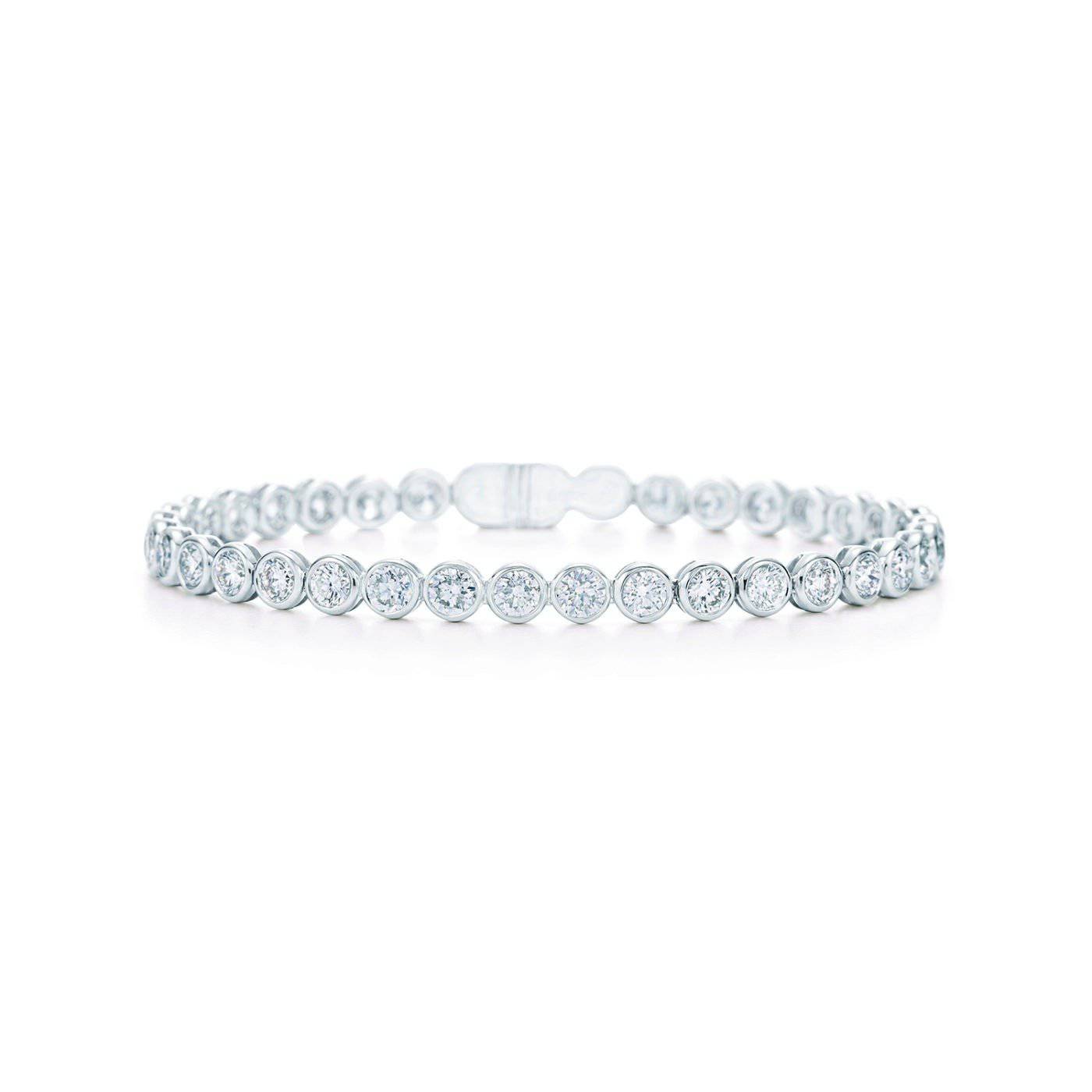 Bezel Set Diamond Tennis Bracelet - Armans Fine Jewellery