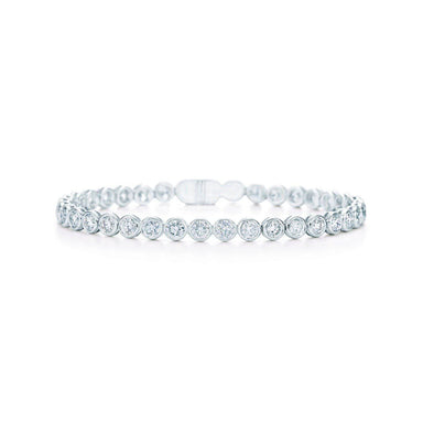 Bezel Set Diamond Tennis Bracelet - Armans Fine Jewellery