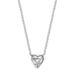 Bezel Set Heart Diamond Pendant - Armans Fine Jewellery