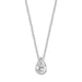 Bezel Set Pear Diamond Pendant - Armans Fine Jewellery