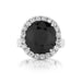 Black Sapphire Ring - Armans Fine Jewellery