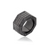 Black Diamond Bolt Ring - Armans Fine Jewellery