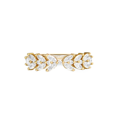 Butterfly Mixed Diamond Band - Armans Fine Jewellery