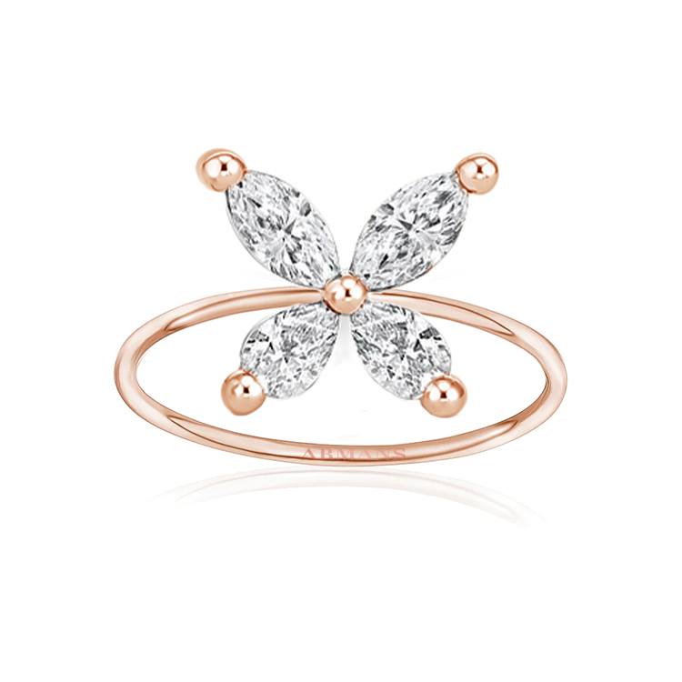 Between Butterflies Diamond Ring | Miss Diamond Ring
