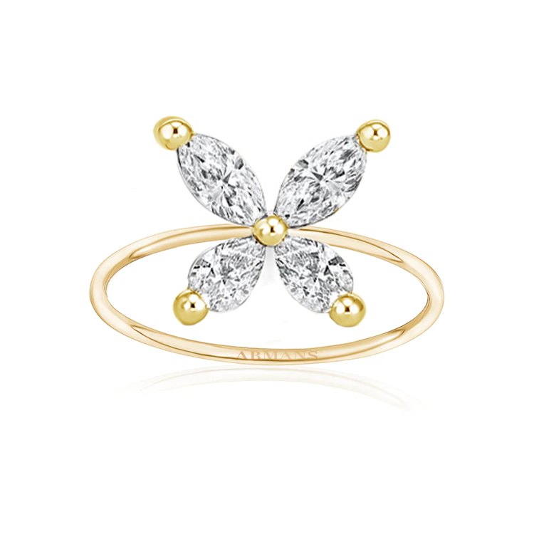 Butterfly Diamond Ring - Armans Fine Jewellery