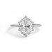 Camellia Oval Engagement Ring - Armans Fine Jewellery