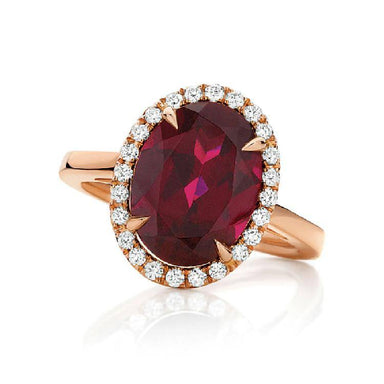 Cherry Rhodolite Ring - Armans Fine Jewellery