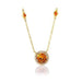 Citrine Diamond Pendant - Armans Fine Jewellery