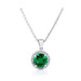 Columbian Emerald Pendant - Armans Fine Jewellery