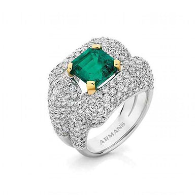 Columbian Emerald Ring - Armans Fine Jewellery