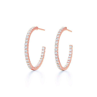 Cora Diamond Hoops - Armans Fine Jewellery