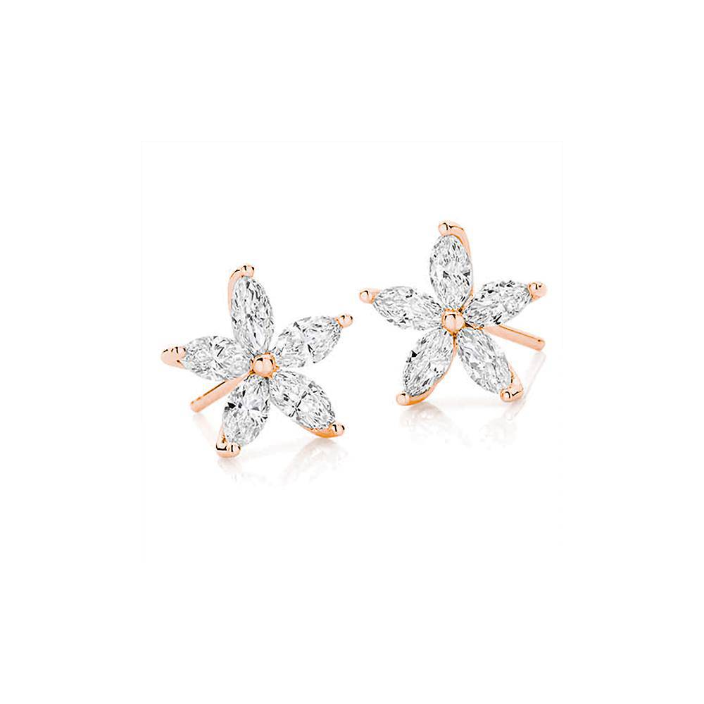 Daisy Diamond Studs Armans Fine Jewellery