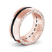 Dario Black Diamond Wedding Band - Armans Fine Jewellery