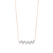 Diamond Baguette Jagged Necklace - Armans Fine Jewellery