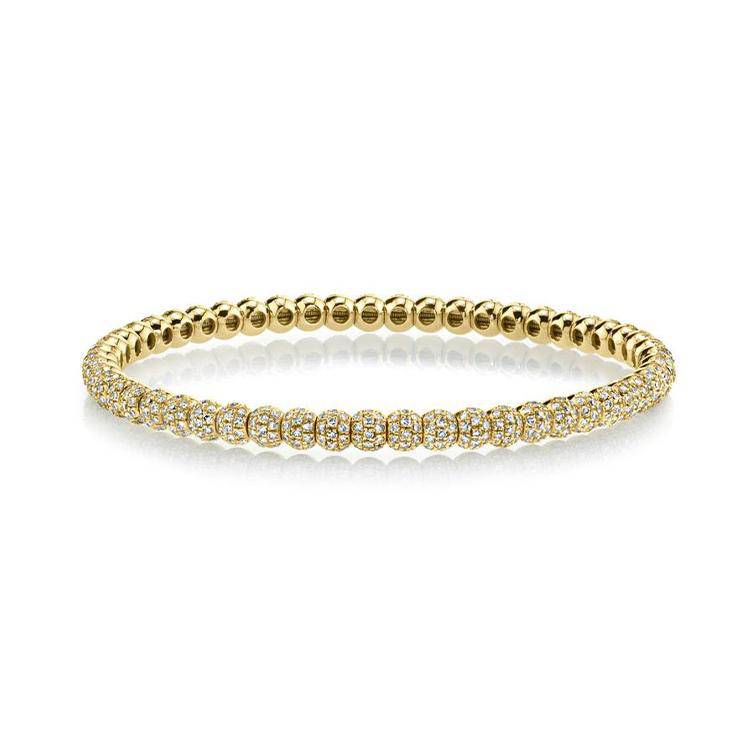 Diamond Ball Pavé Bracelet - APPROVAL - Armans Fine Jewellery