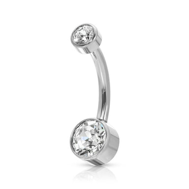Diamond Belly Bar - Armans Fine Jewellery