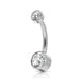 Diamond Belly Bar - Armans Fine Jewellery