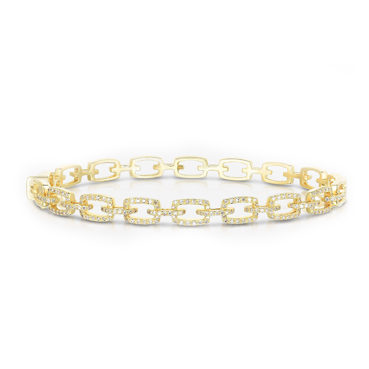 Diamond Chain Link Bracelet - Armans Fine Jewellery