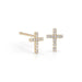 Diamond Cross Earrings - Armans Fine Jewellery