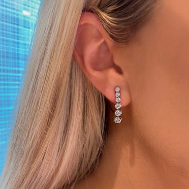 Diamond Drop Earrings - Armans Fine Jewellery