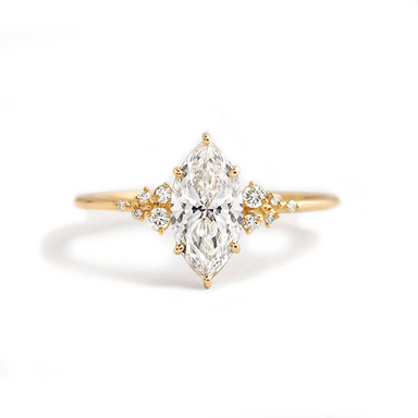 Diamond Frost Engagement Ring - Armans Fine Jewellery