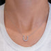 Diamond Horseshoe Necklace - Armans Fine Jewellery