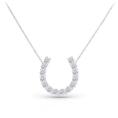 Diamond Horseshoe Necklace - Armans Fine Jewellery