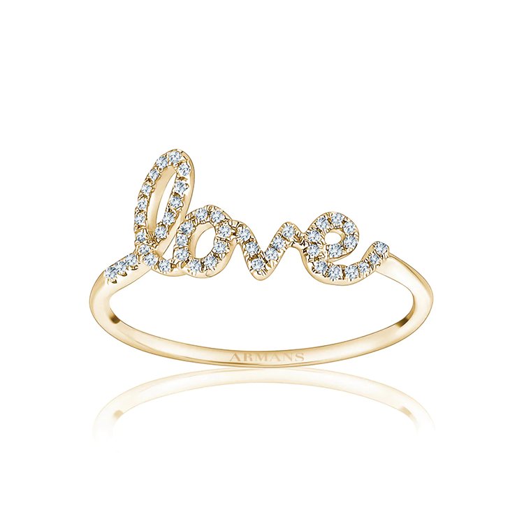 Diamond Love Ring - Armans Fine Jewellery