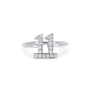 Diamond Number Ring - Armans Fine Jewellery