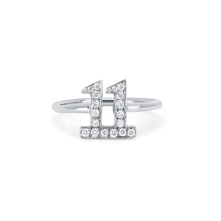 Diamond Number Ring - Armans Fine Jewellery