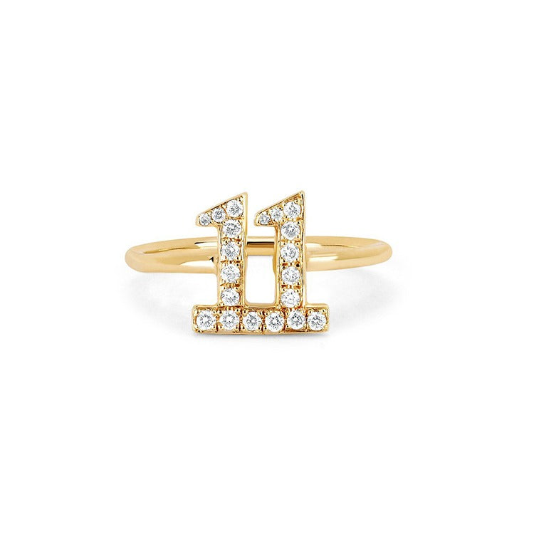 Diamond Number Ring - Armans Fine Jewellery