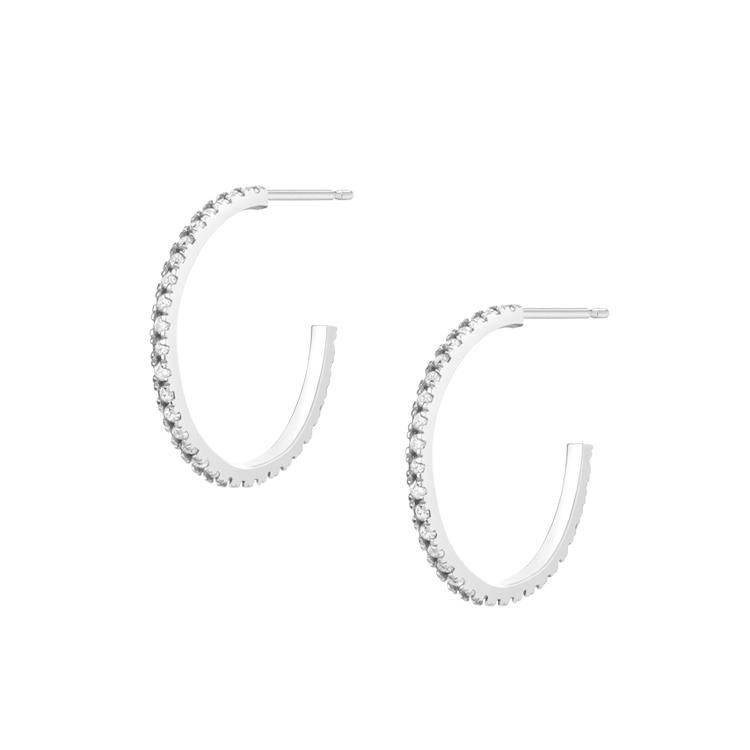 Penelope Diamond Hoops - Armans Fine Jewellery