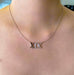 Diamond Roman Numeral Necklace - Armans Fine Jewellery