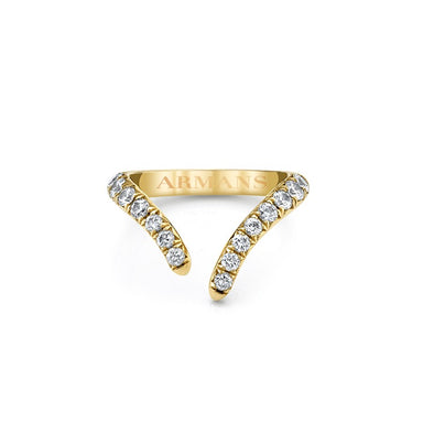 Diamond Snake Ring - Armans Fine Jewellery