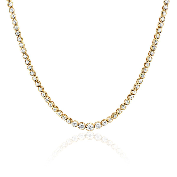 Diamond tennis online chain choker